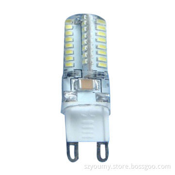 G9 White 64-piece 3014 SMD LED Lamp, 220 to 240V, 3W Silicone Crystal Ceramic Base